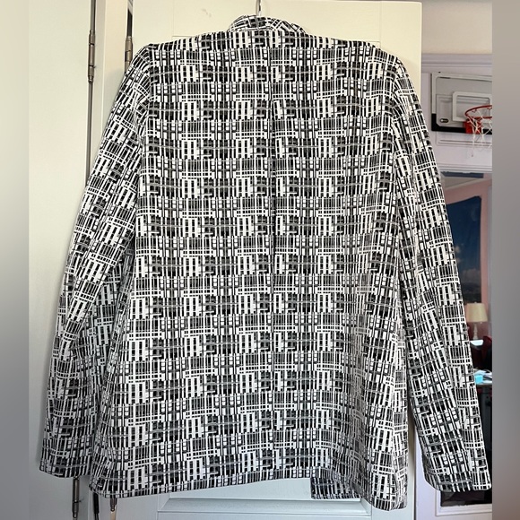 Calvin Klein 2P textured jacket - black and white - NWT - Picture 8 of 10